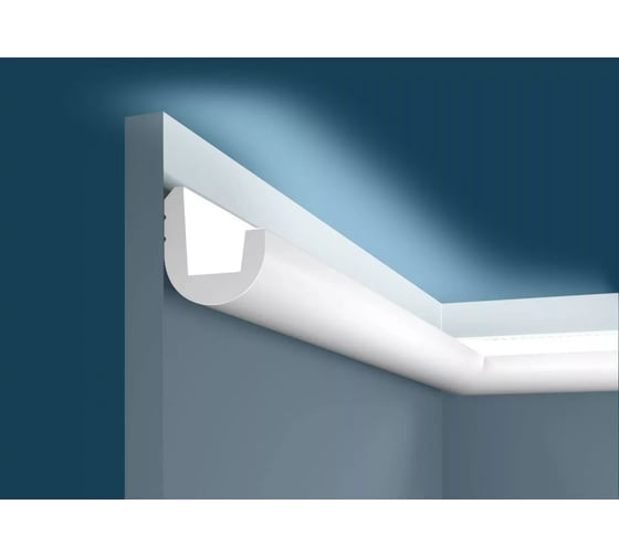 Изображение товара Карниз Cosca decor KX024 55x50 мм, 2000 мм, экополимер СПБ069268