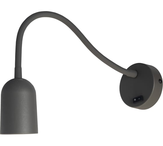 Изображение товара Бра на гибком основании General Lighting Systems Чтец под лампу GU10, GWL-GU10-M-IP20 графит 661932