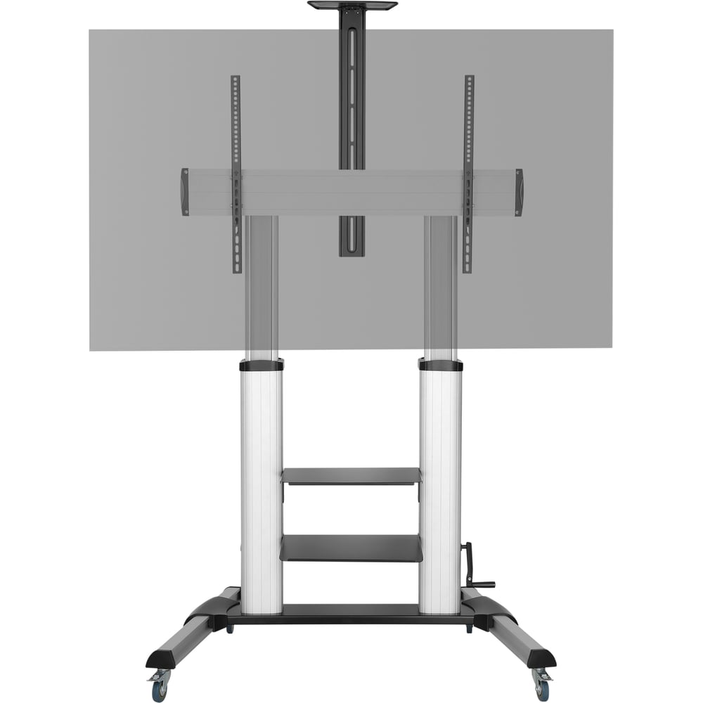 Изображение товара Мобильная телескопическая стойка для ТВ или монитора UNITEKI ST010RDLIFT PRO LINE напольная, наклонная,диагональ 55-120 дюймов, с функцией подъема через механический 1424