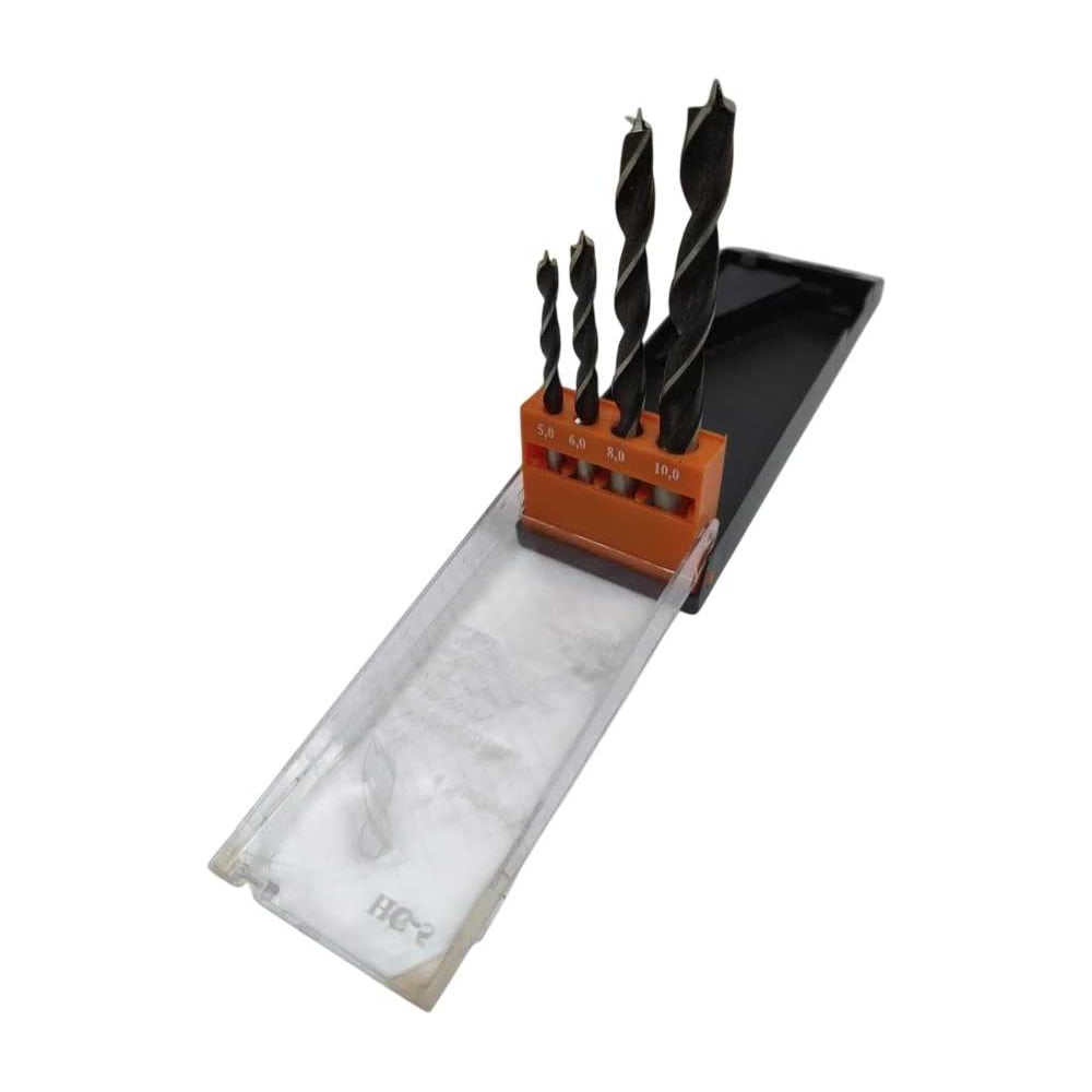 Изображение товара Сверла по дереву ИНКО HC5 (4 шт) 5-6-8-10 мм в футляре