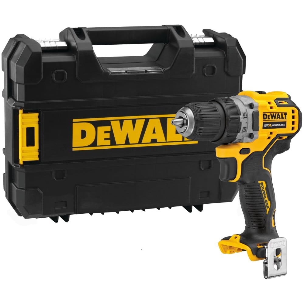 Изображение товара Дрель-шуруповерт DEWALT DCD701NT 12В 1500 об/мин (без АКБ и ЗУ), кейс TSTAK