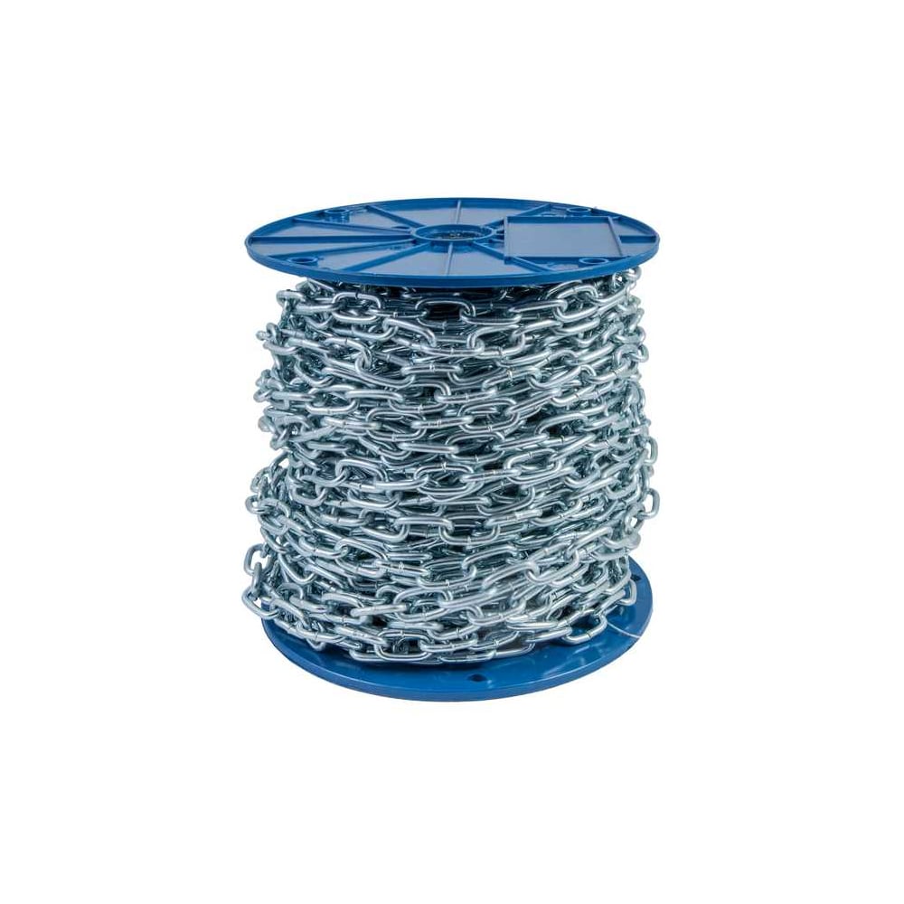 Изображение товара Цепь сварная Bohrer М2 длин. звено DIN763 (50м +/- 3%) DIN763-М2/50