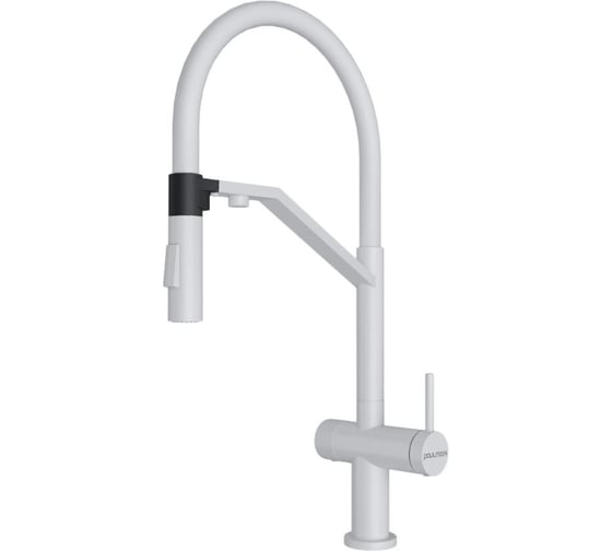 Изображение товара Смеситель для кухни Paulmark ZENDER, белый матовый Ze213155-WH