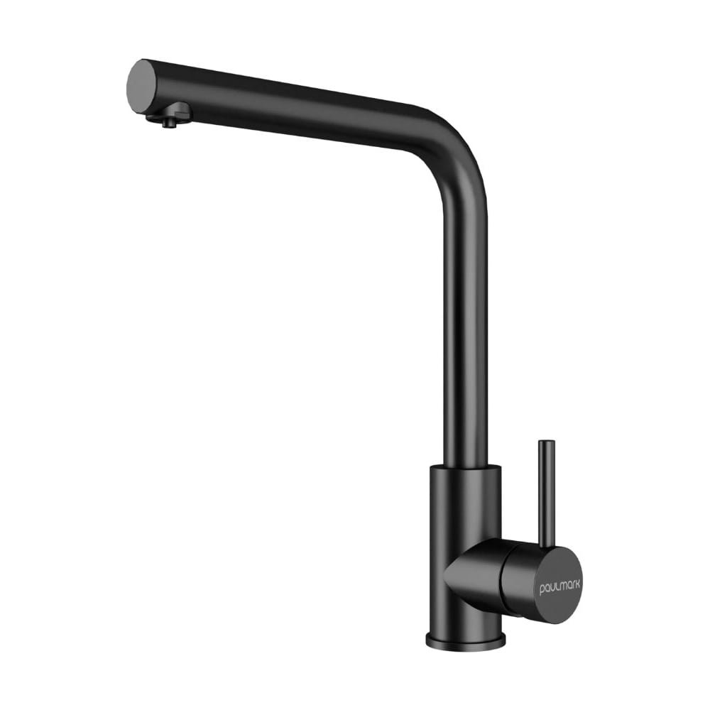 Изображение товара Кухонный смеситель Paulmark Twin Tw213622-GM из воронёной стали