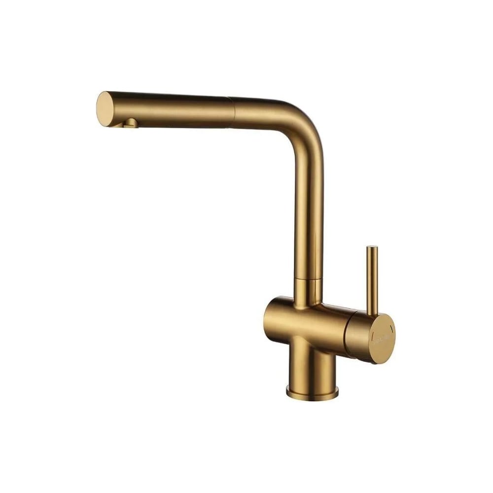 Изображение товара Смеситель для кухни Paulmark DOSSE, светлое золото Do214418-LG