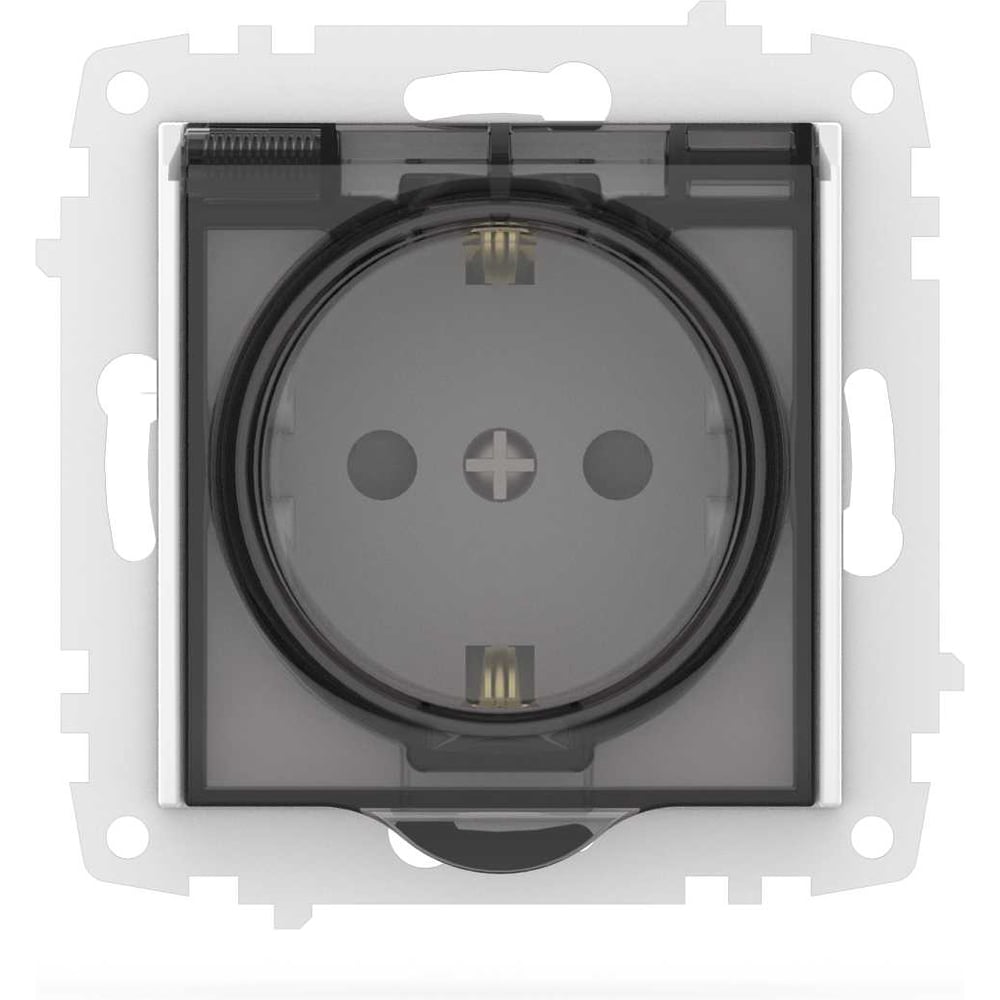 Изображение товара Розетка IP 44 с заземлением и откидной крышкой M+K Zena Vega Кремовый ELBI 609-080300-218 Изображение товара Розетка IP 44 с заземлением и откидной крышкой M+K Zena Vega Кремовый ELBI 609-080300-218