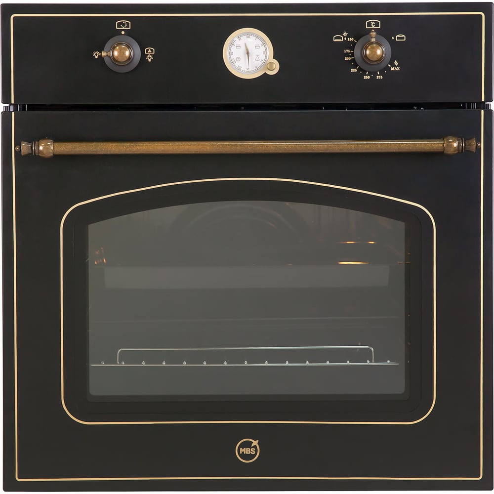 Изображение товара Духовой шкаф газовый MBS DG-606BL 6288 с объёмом 71 л