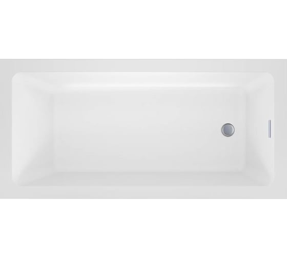 Изображение товара Акриловая ванна встраиваемая Wellsee FreeDom 2.0, 180 x 85 см, цвет глянцевый белый 233003000