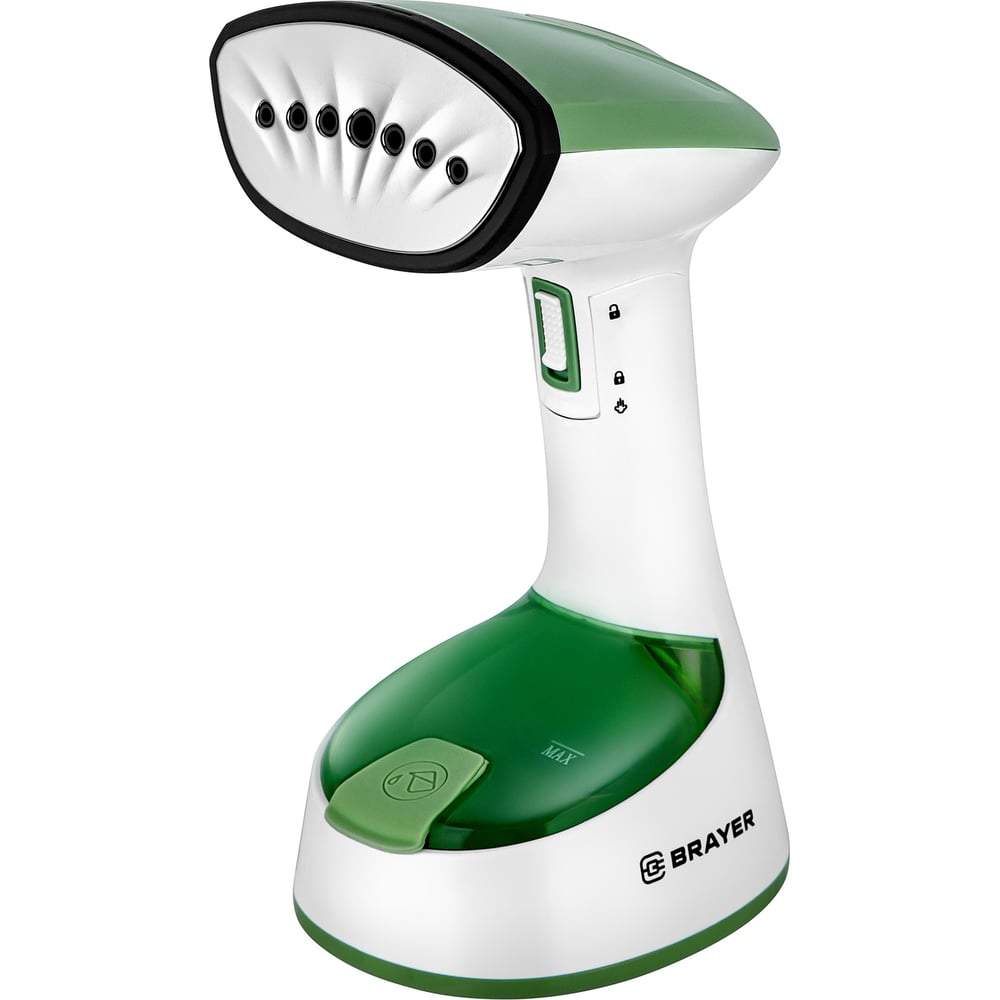 Изображение товара Ручной отпариватель BRAYER BR4128GN 1500 Вт, пар 20 г/мин, съемная щетка