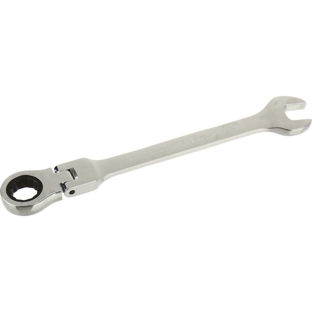 Изображение товара Ключ комбинированный LIGE 18мм трещоточный с подвижной головкой LG-72418 383893