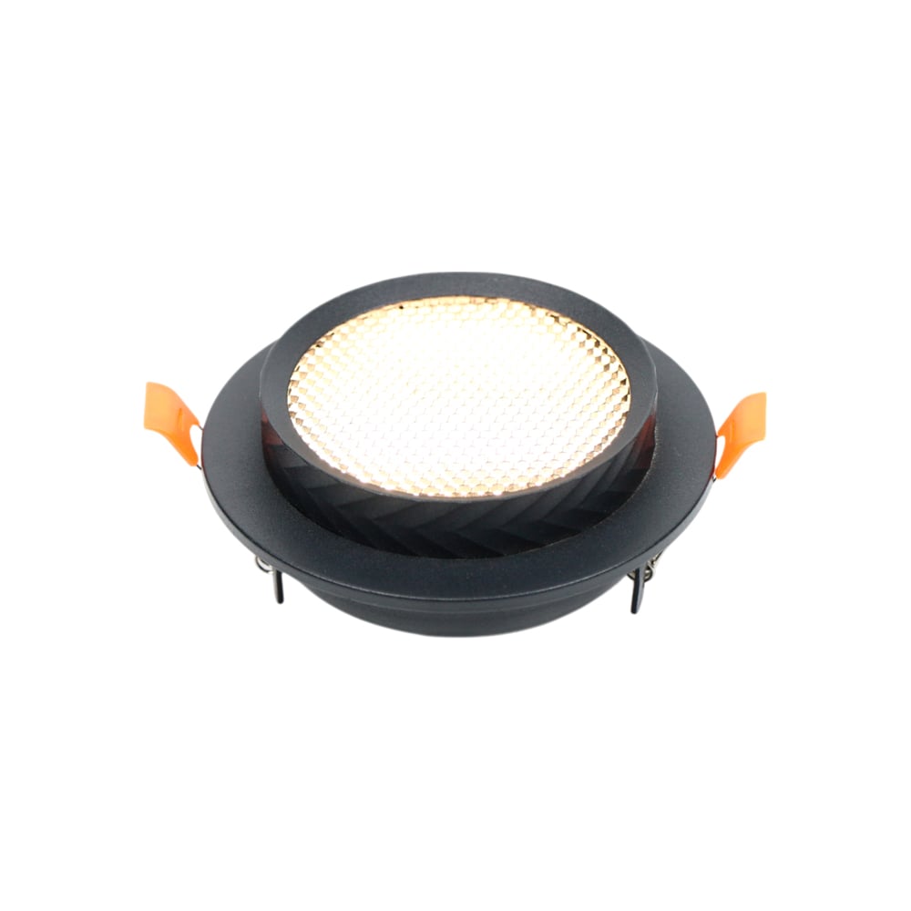 Изображение товара Встраиваемый светильник под лампу GX53 General Lighting Systems Аурум GCL-GX53-H38 черный 662706