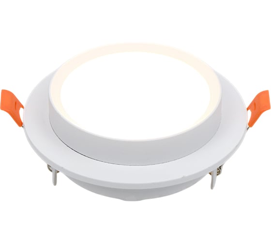 Изображение товара Встраиваемый светильник под лампу GX53 General Lighting Systems Бинар GCL-GX53-H38 белый 662698