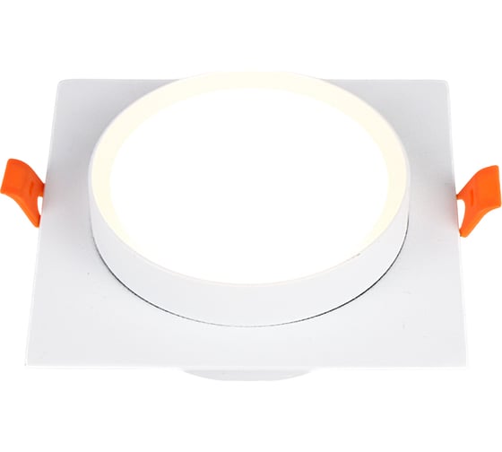 Изображение товара Встраиваемый светильник под лампу GX53 General Lighting Systems Бинар GCL-GX53-H38 белый 662695