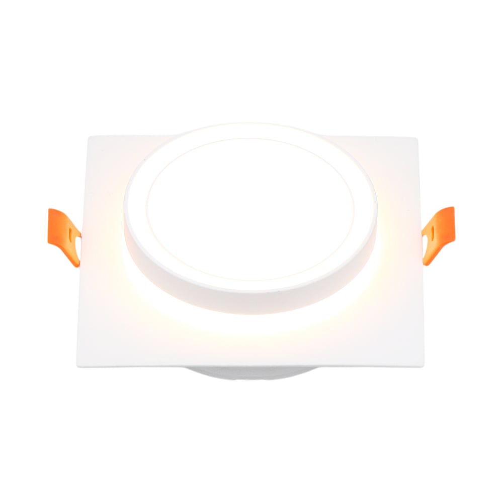 Изображение товара Встраиваемый светильник под лампу GX53 General Lighting Systems Вега GCL-GX53-H38 белый 662692