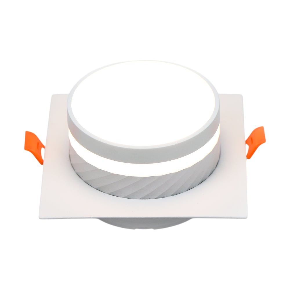 Изображение товара Встраиваемый светильник под лампу GX53 General Lighting Systems Кантис GCL-GX53-H38 белый 662716