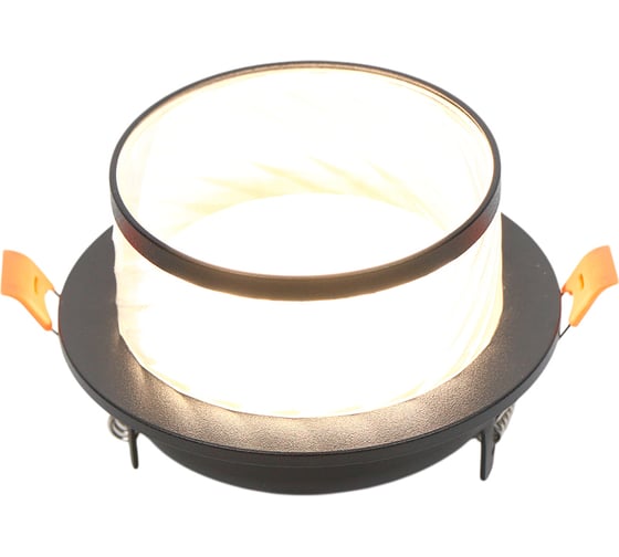 Изображение товара Встраиваемый светильник под лампу GX53 General Lighting Systems Элегия GCL-GX53-H38 черный 662730