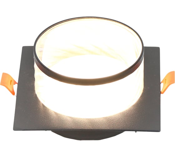 Изображение товара Встраиваемый светильник под лампу GX53 General Lighting Systems Элегия GCL-GX53-H38 черный 662733