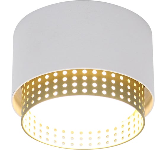 Изображение товара Спот под лампу GX53 General Lighting Systems Матрикс GWL-GX53-M-IP20 белый золотой 662674