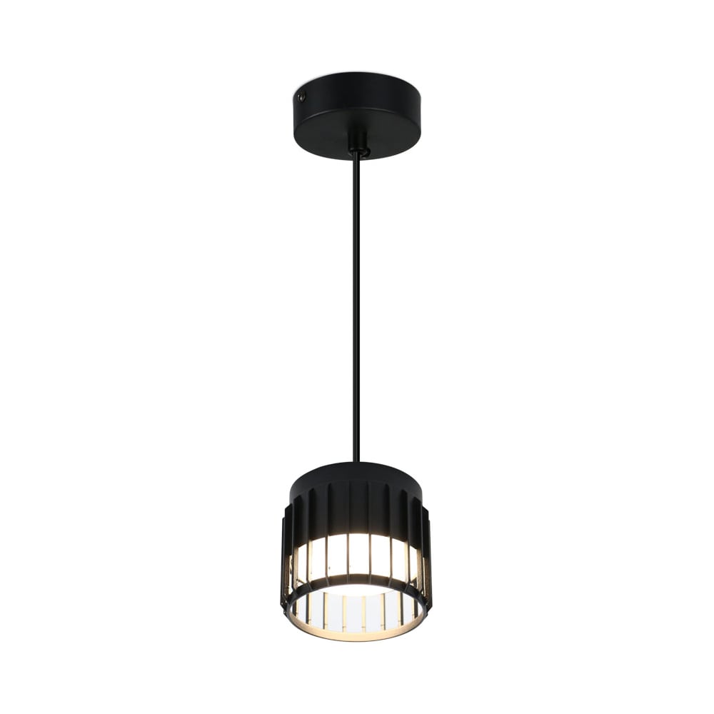 Спот на подвесе под лампу GX53 General Lighting Systems Клетка GWL-GX53-M-IP20 черный 662687