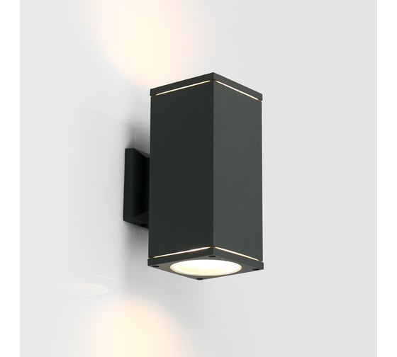 Изображение товара Уличный фасадный светильник под 2 лампы GX53 General Lighting Systems Кватро GWL-2GX53-M-IP65 662264