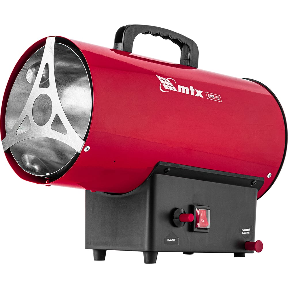 Изображение товара Газовая тепловая пушка MTX GHB-10, 10 кВт, 320 м3/ч, пропан-бутан 98804