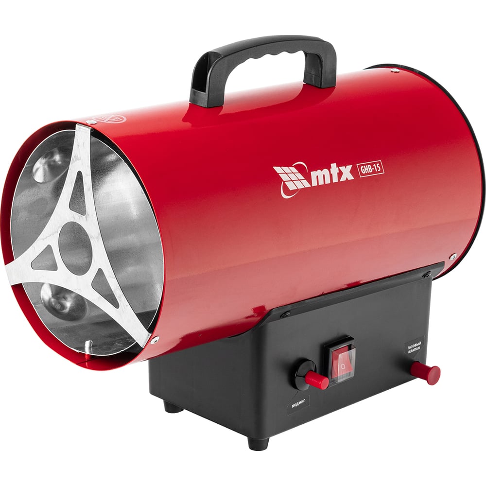 Изображение товара Газовая тепловая пушка MTX GHB-15, 15 кВт, 320 м3/ч, пропан-бутан 98805