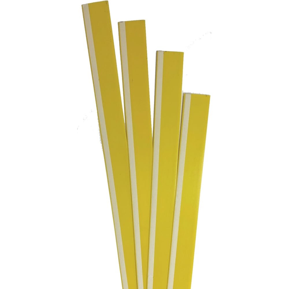 Изображение товара Ценникодержатель полочный самоклеящийся ТТ-Урал DBR 39*1000, желтый, набор 50 шт УТ-00001195_50