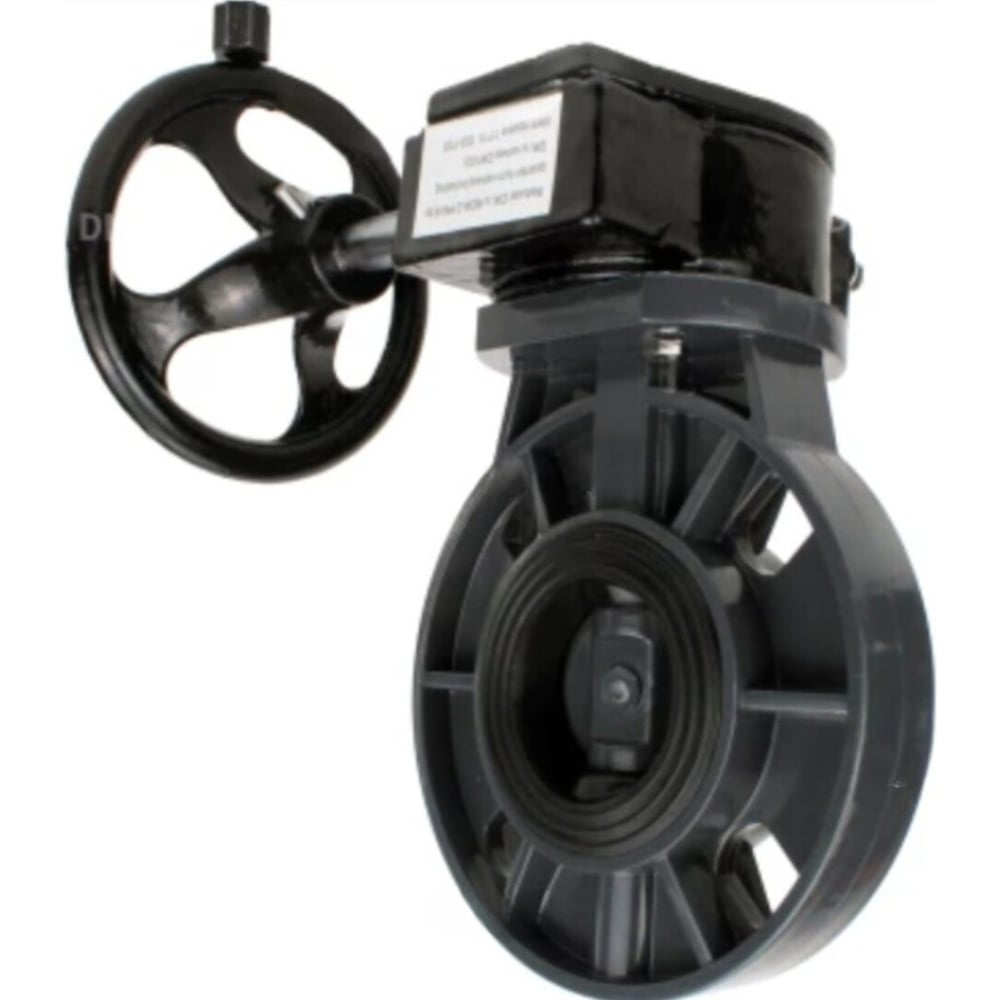 Изображение товара Затвор дисковый DN50 НПВХ-НПВХ-E-2W-Fb-ISO