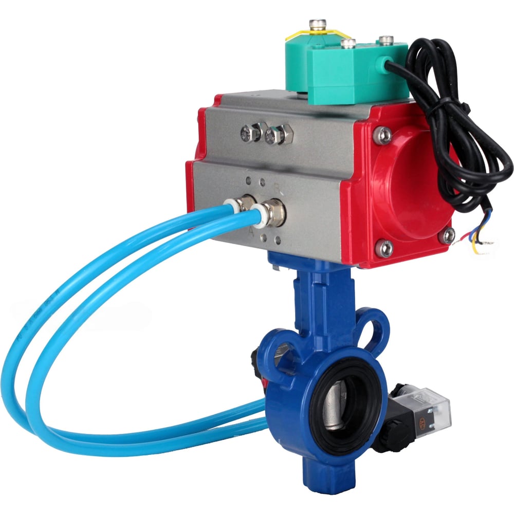 Изображение товара Затвор дисковый AL-316L-EPDM Ду32 Ру16 с пневмоприводом