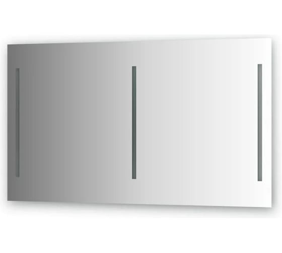 Изображение товара Зеркало с 3-мя встроенными LED-светильниками EVOFORM 16 W (130х75 cm) BY 2122