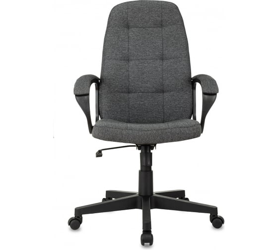 Изображение товара Кресло руководителя Бюрократ CH 002 Fabric серый 3C1 крестов. пластик 1973989