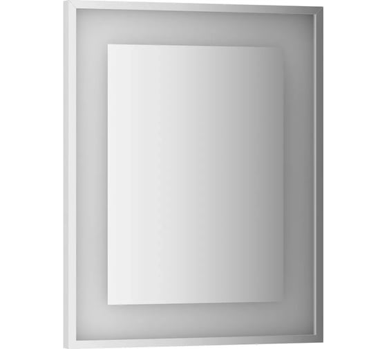 Изображение товара Зеркало EVOFORM в багетной раме, со встроенным LED-светильником 30,5 W 60x140 см BY 2215