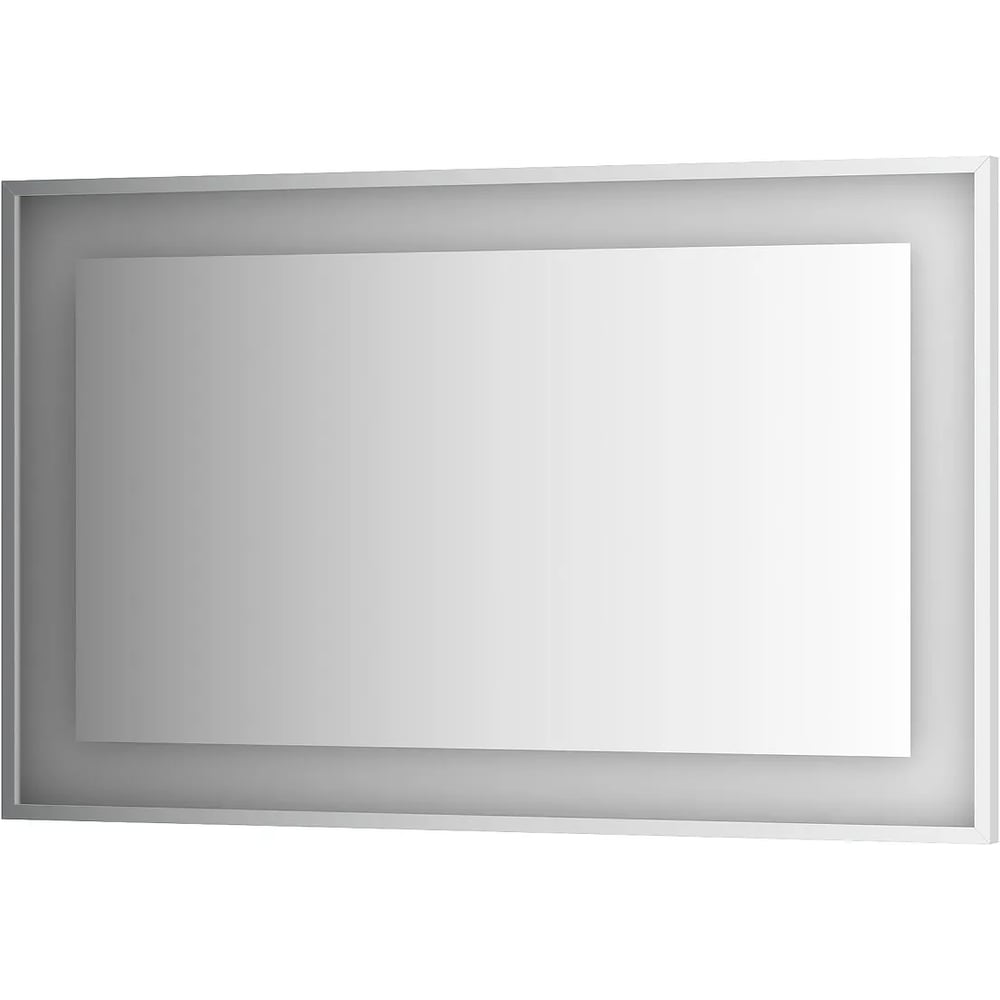 Зеркало EVOFORM в багетной раме, со встроенным LED-светильником 29,5 W 120x75 см BY 2207