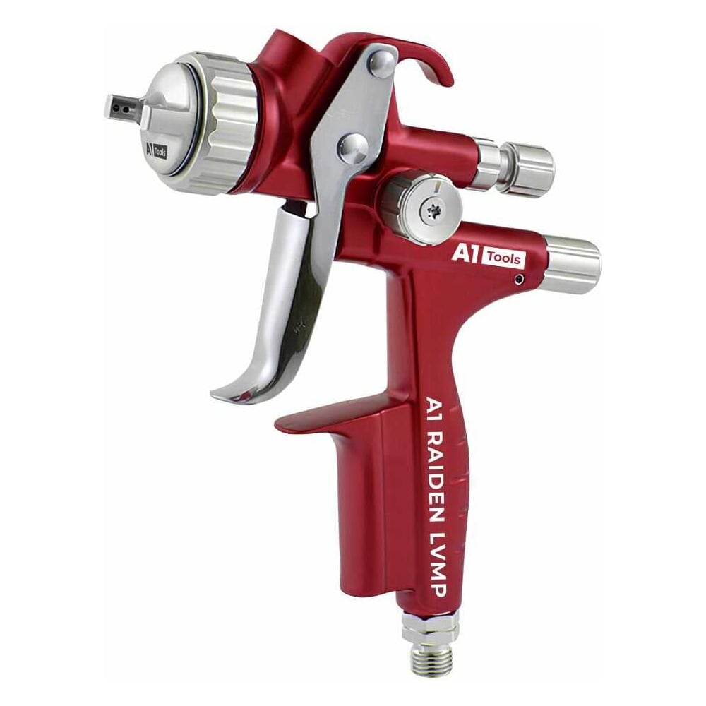 Изображение товара Краскопульт пневматический A1 Raiden LVMP 1.3 RED для лака Rai-1.3