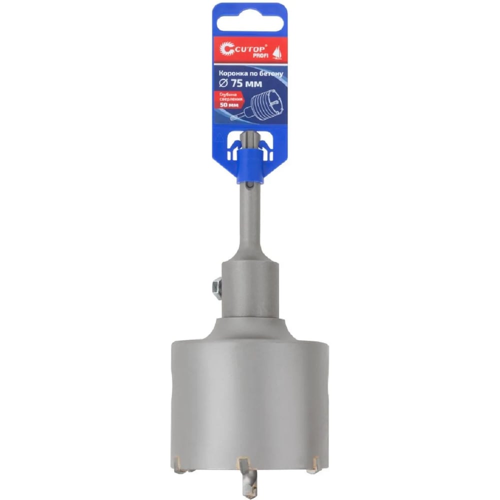 Изображение товара Коронка по бетону Cutop Profi SDS Plus 75 мм 43-879