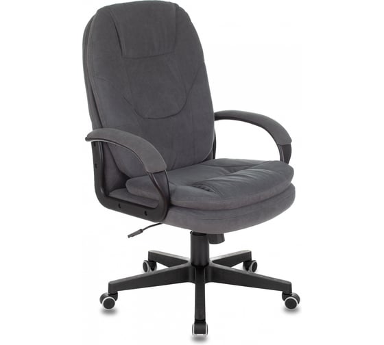 Изображение товара Кресло руководителя Бюрократ CH-868N Fabric серый Alfa 44 крестов. пластик 1644567
