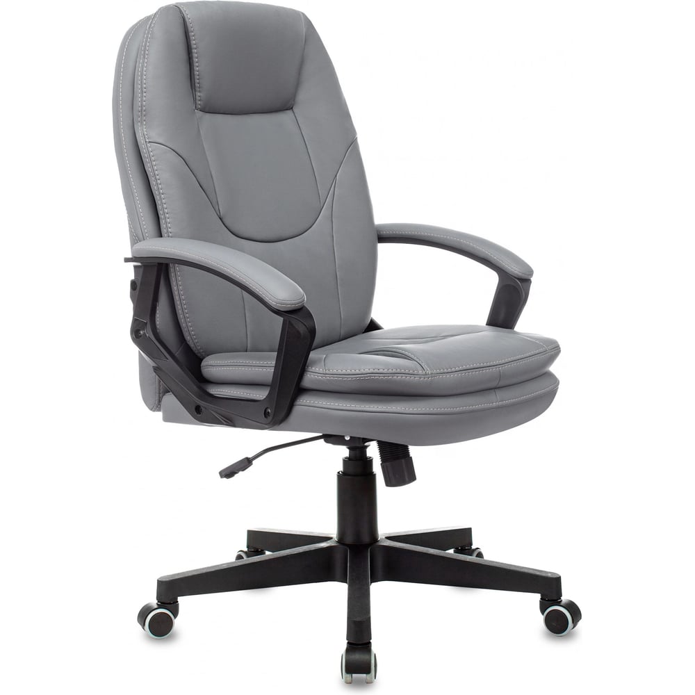 Изображение товара Кресло руководителя Бюрократ CH-868N серый экокожа