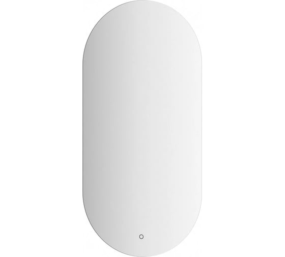 Изображение товара Зеркало EVOFORM с контурной LED подсветкой 21,5 W 50х100 см, сенсорный выключатель, теплый белый свет BY 2697