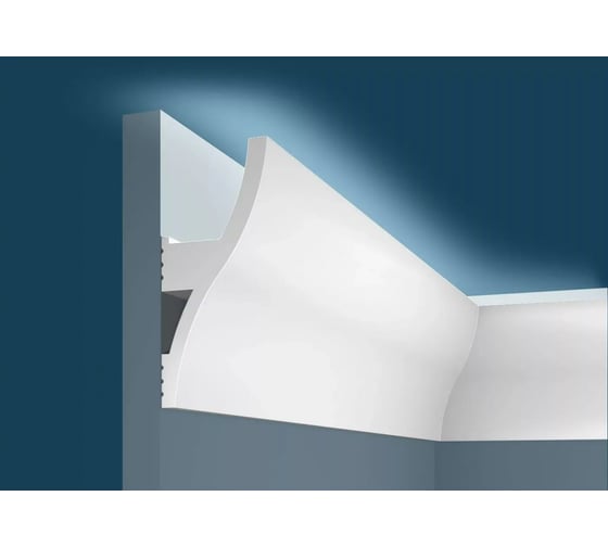 Изображение товара Карниз Cosca decor KX002 120x53 мм, 2000 мм, экополимер СПБ066625