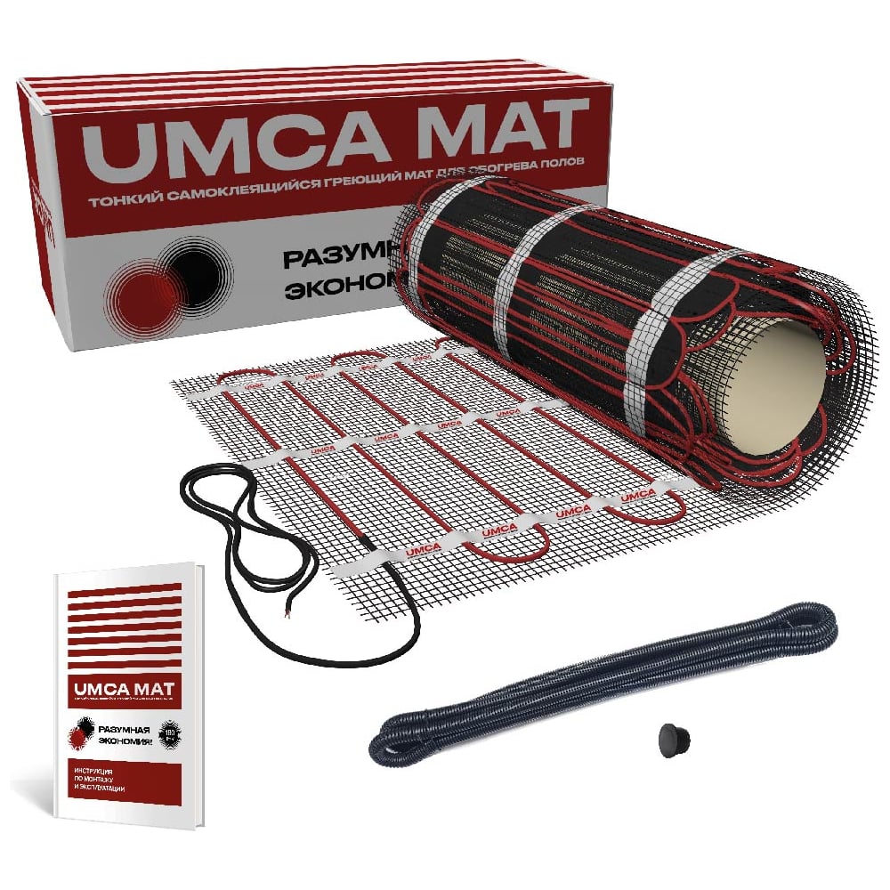 Изображение товара Комплект теплого пола UMCA MAT 208004 450 Вт 2,5 м²