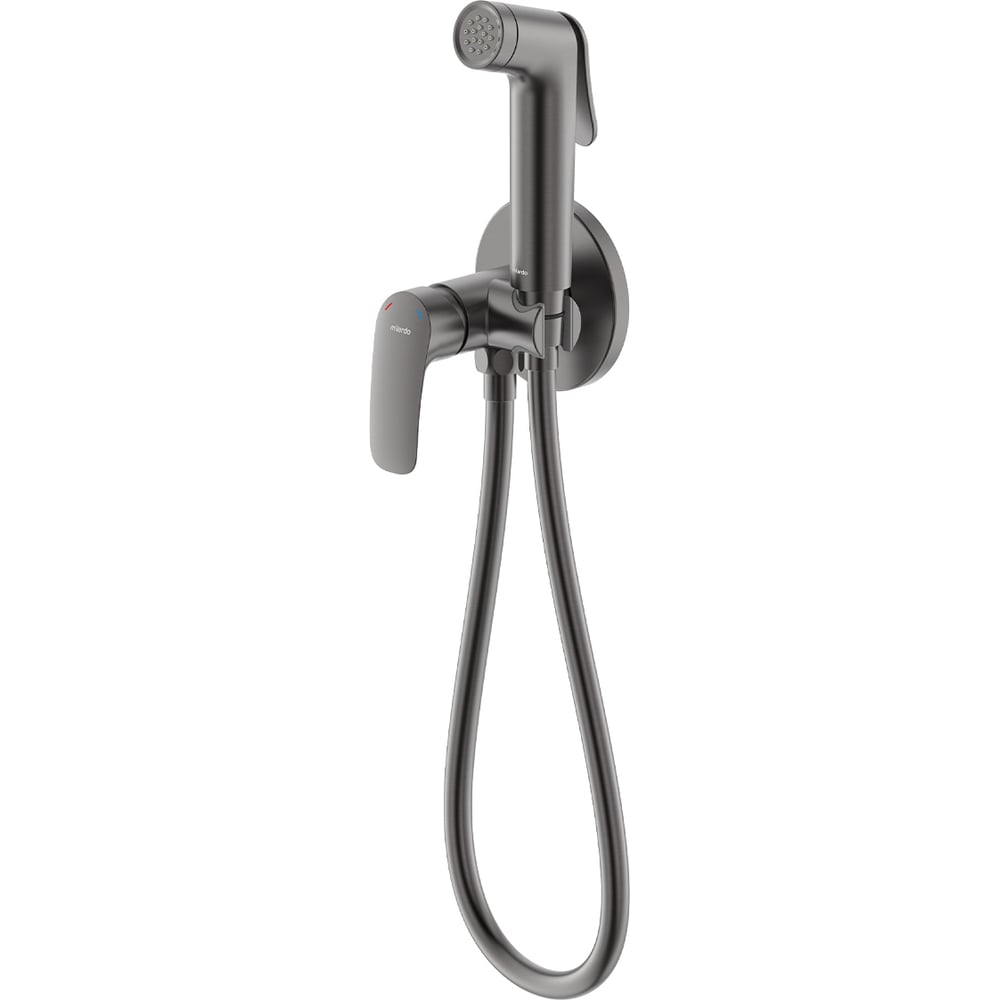 Изображение товара Смеситель Milardo Rora RORGMR0M08 для биде, графит, встроенный, однорычажный