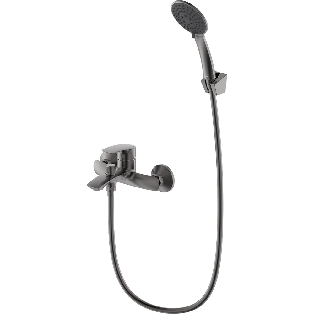 Изображение товара Смеситель для ванны Milardo графит, серия Rora RORGM00M02