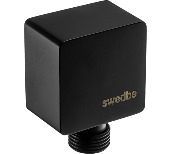 Изображение товара Подсоединение шланговое Swedbe Platta черное матовое EAN 7350078205115 5508B