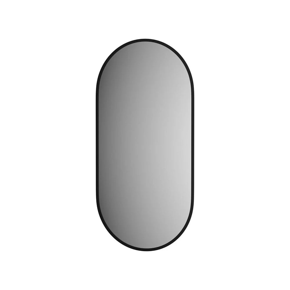Изображение товара Зеркало Evoform Colora BY 0462 - овальная форма, 40x80 см, черный цвет