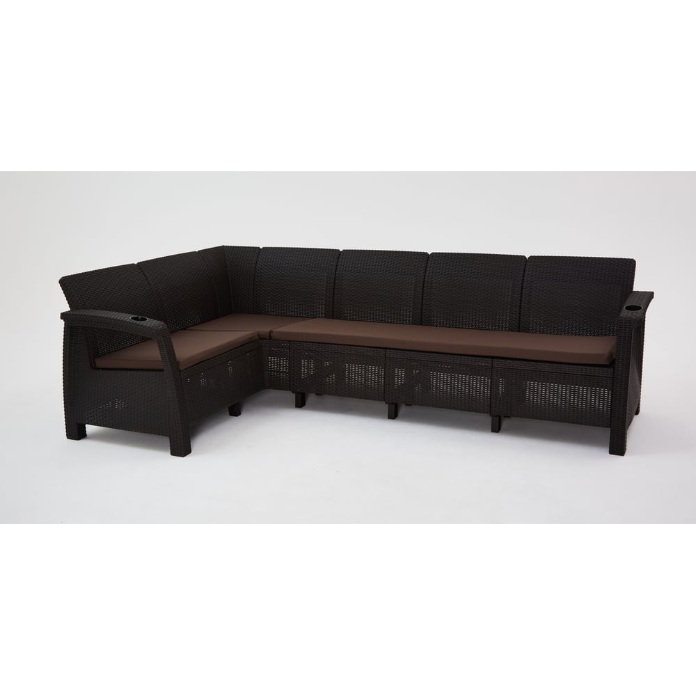 Изображение товара [Набор] WORKY ARD258572 Для дачи Коричневый комплект 94×94 см