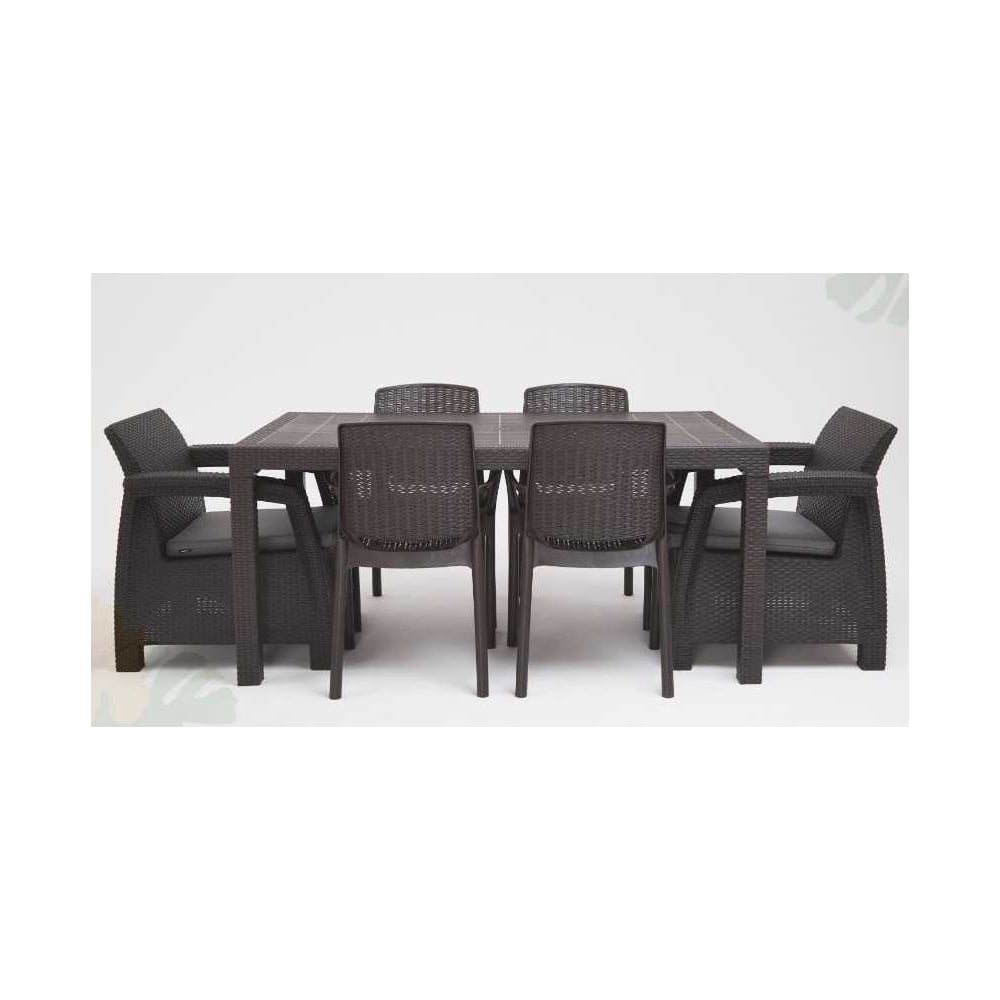 Изображение товара Стул/обеденный набор WORKY HomlyGreen ARD259341 с серыми подушками