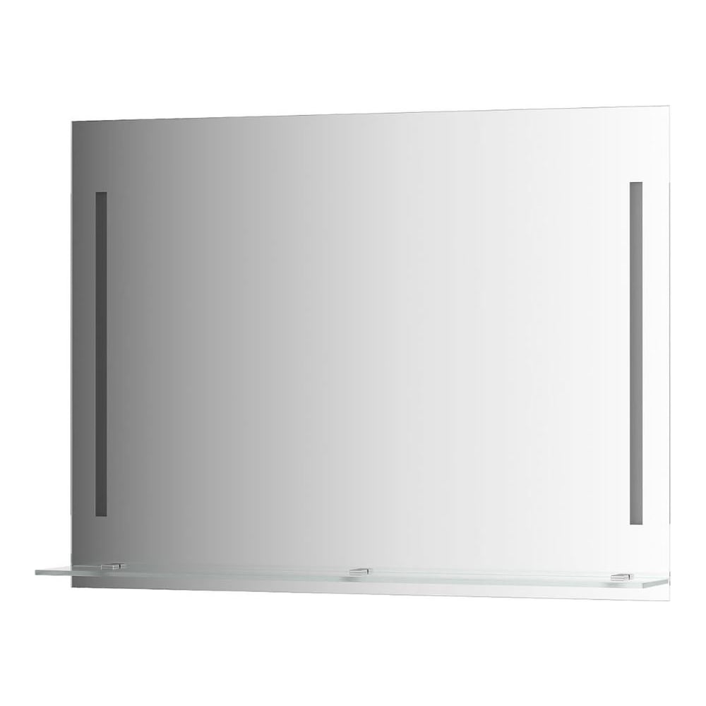 Изображение товара Зеркало с полочкой EVOFORM 100 см с 2-мя встроенными LED-светильниками 11 W (100x75 см) BY 2166