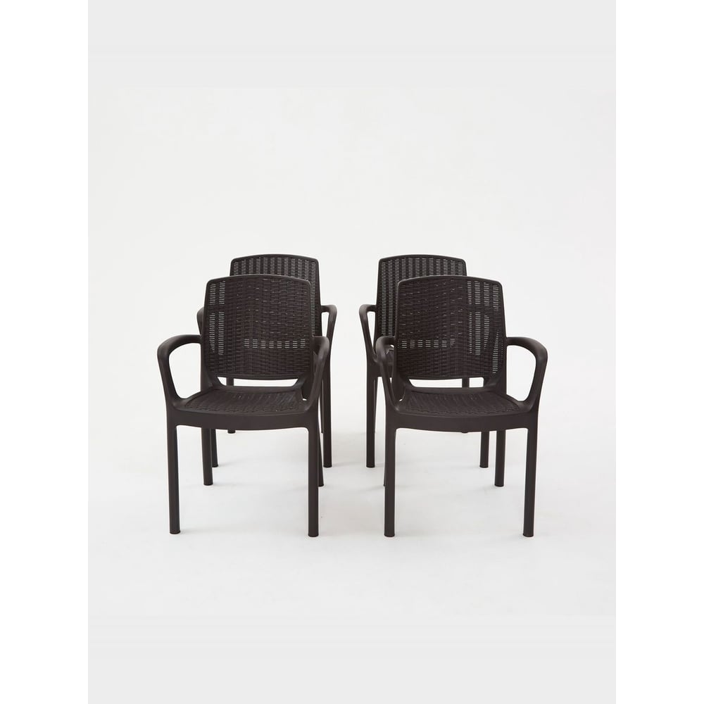 Изображение товара Кресло садовое WORKY RODOS, цвет венге, 4 шт ARD258801