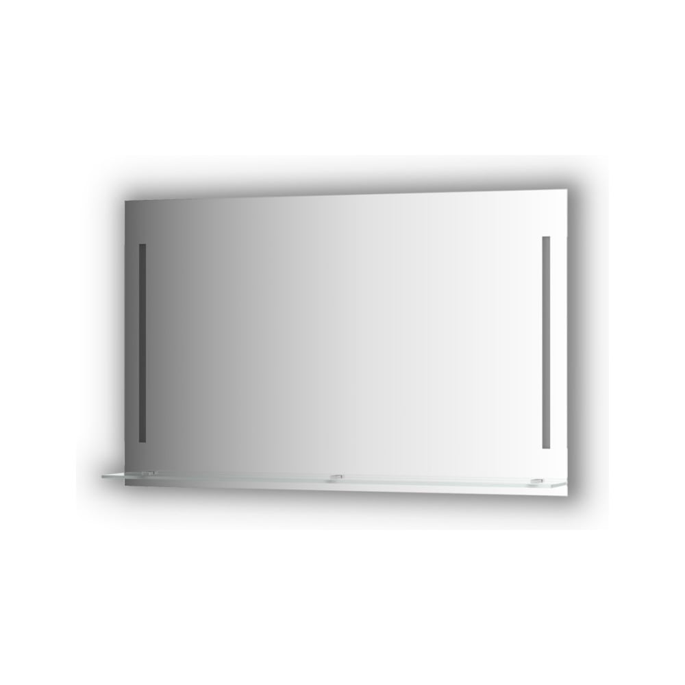 Изображение товара Зеркало с полочкой EVOFORM 120 см с LED- подсветкой и креплением
