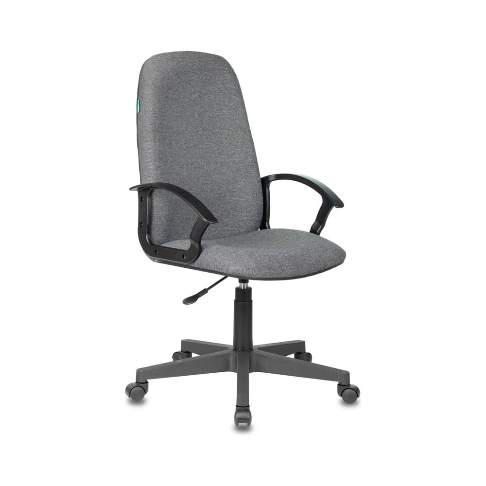 Изображение товара Кресло Бюрократ CH-808LT Серый - регулировка высоты, подлокотники, ткань